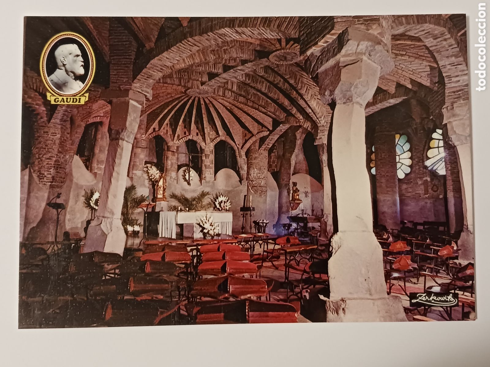 Postales: Barcelona, G&uuml;ell, Iglesia. - Foto 1