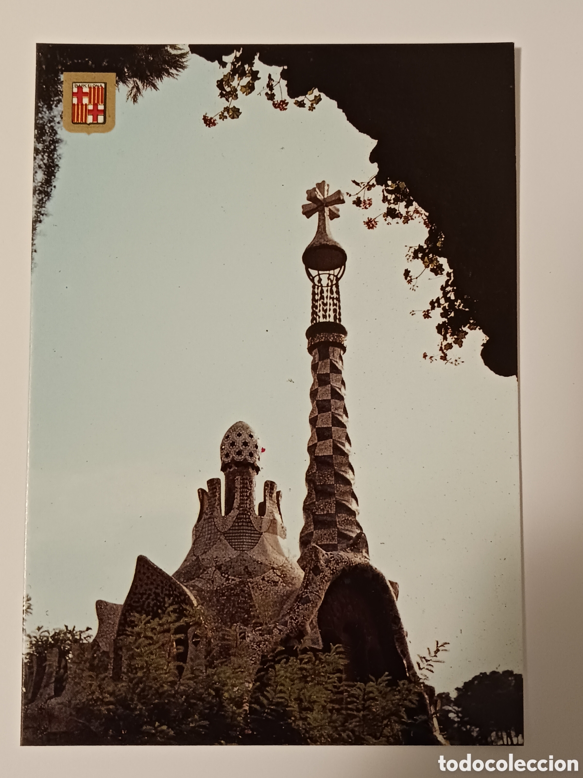 Postales: Barcelona, Parque G&uuml;ell. - Foto 1