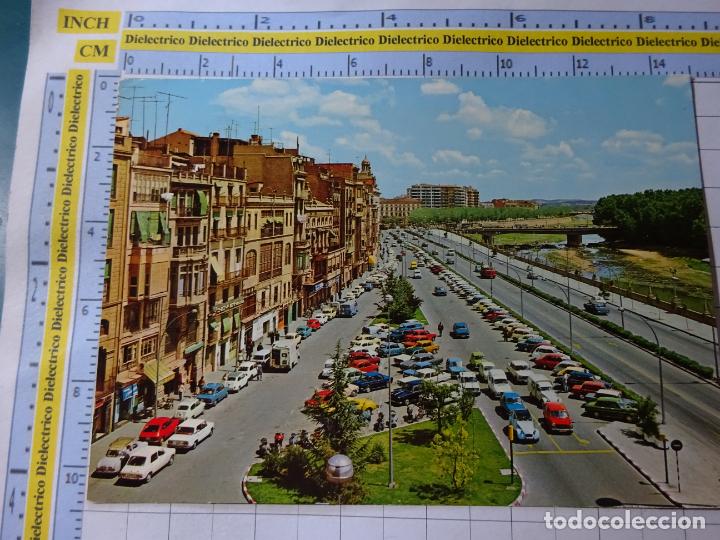 Postcards: POSTAL DE L&Eacute;RIDA. A&Ntilde;O 1973. AVENIDA DE BLONDEL RIO SEGRE COCHES. 528 CYP. 2377