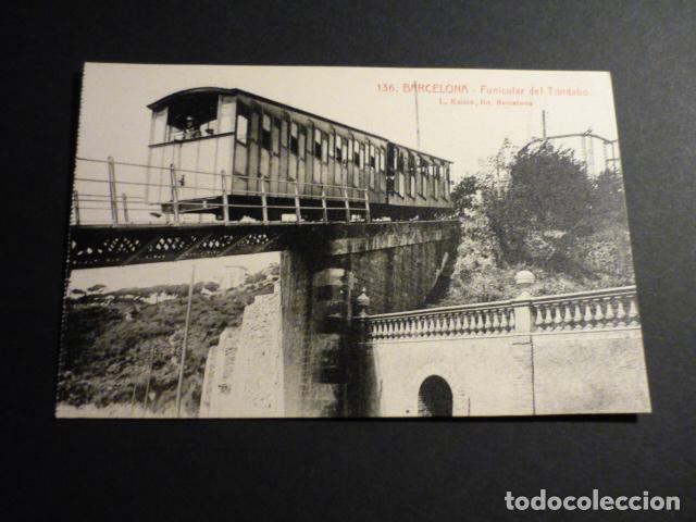 Postales: BARCELONA FUNICULAR DEL TIBIDABO - Foto 1