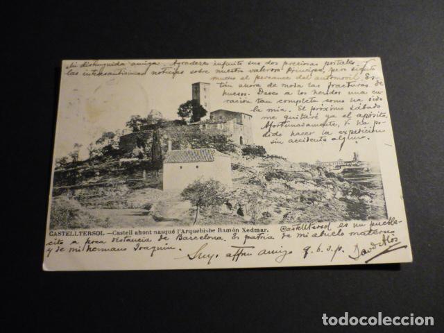Postales: CASTELLTERSOL BARCELONA CASTILLO - Foto 1