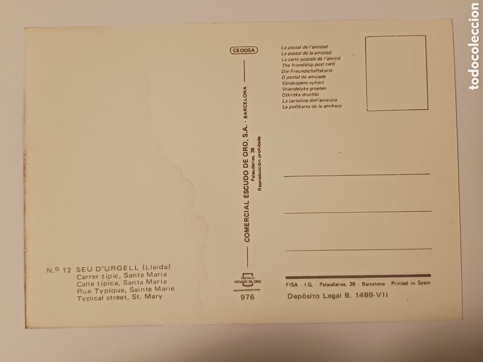 Postales: Lleida, 5 postales. - Foto 4