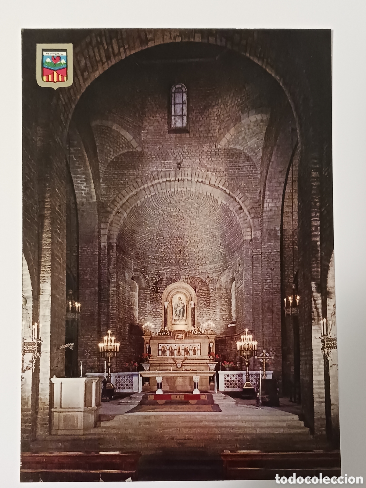 Postales: Ripoll, Altar del Monasterio. - Foto 1