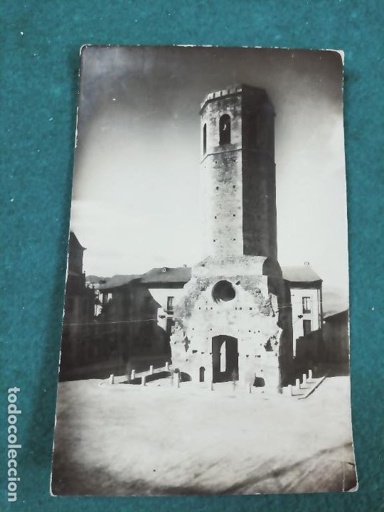 Postales: POSTAL 10 PUIGCERDA (PIRINEO CATALAN) TORRE DE SANTA MARIA (SIGLO XII)