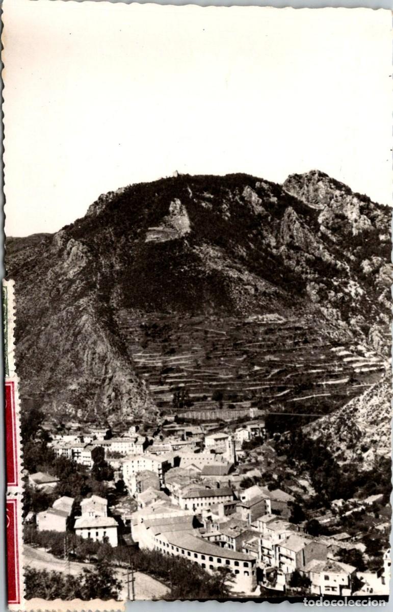 Postcards: Ribas de Freser - Vista parcial de Ribas y Ermita de San Antonio - Foto Esquena n&ordm; 7 - 140x85mm