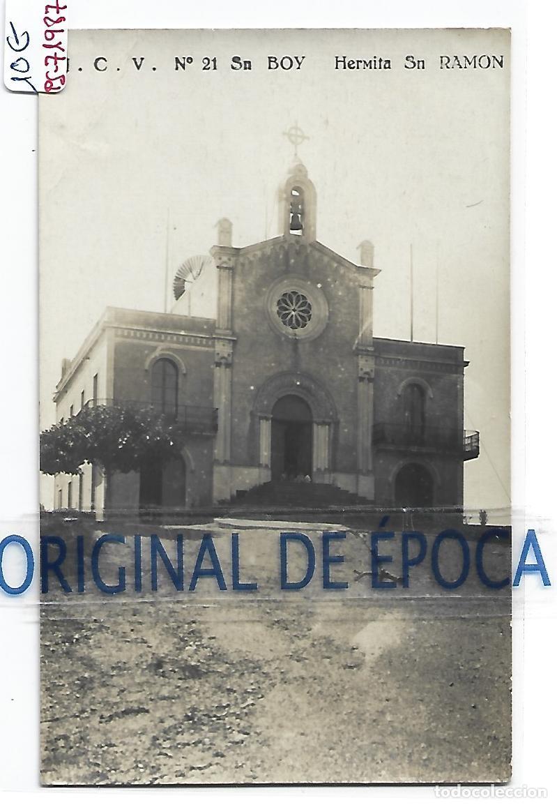 Postales: (PS-71987)POSTAL FOTOGRAFICA DE SAN BOY-HERMITA DE SAN RAMON.J.C.V.