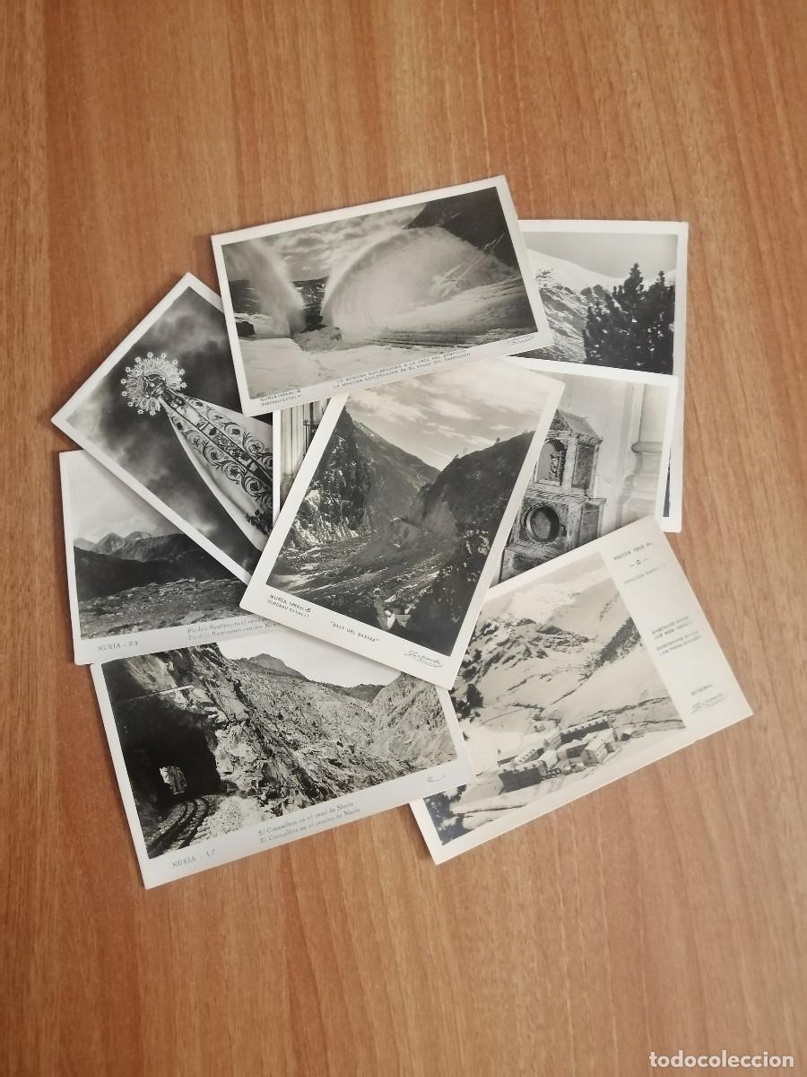 Postales: LOTE 9 ANTIGUAS POSTALES NURIA