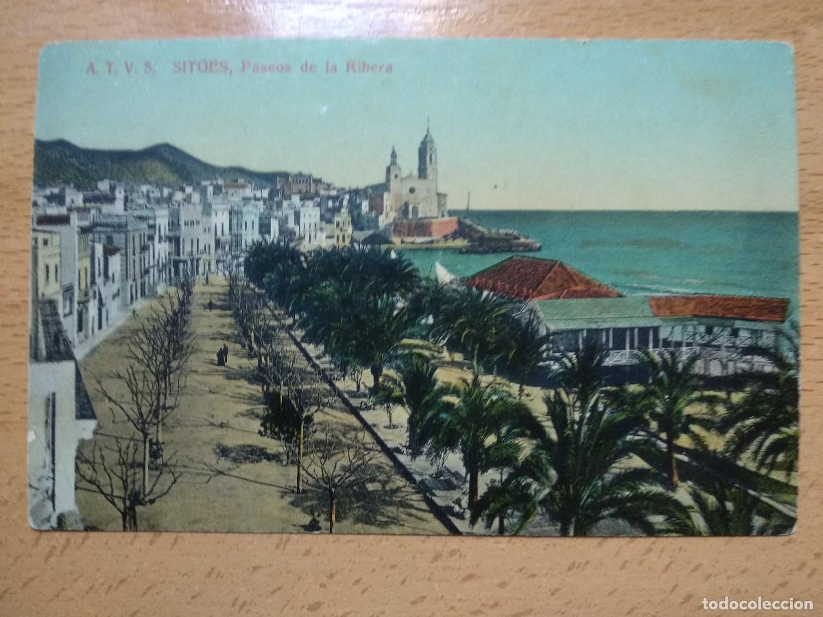 Postales: SITGES. PASEOS DE LA RIBERA. ATV. 5. - Foto 1