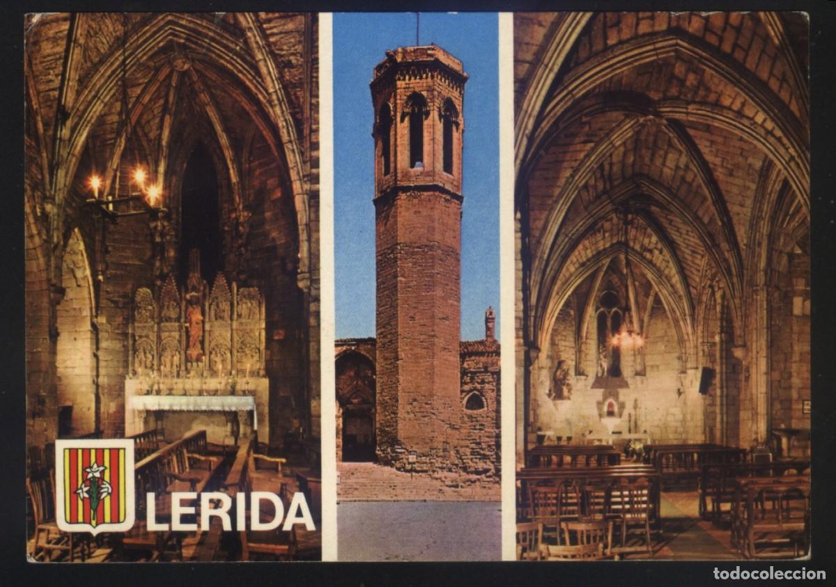 Postales: B-0740- LERIDA. IGLESIA DE SAN LORENZO.