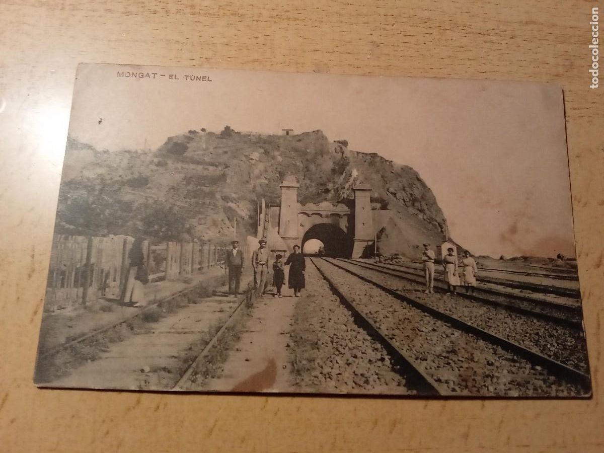 Cartoline: Montgat. El t&uacute;nel.