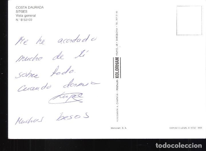 Postales: Sitges. Costa Dorada. Barcelona. - Foto 2
