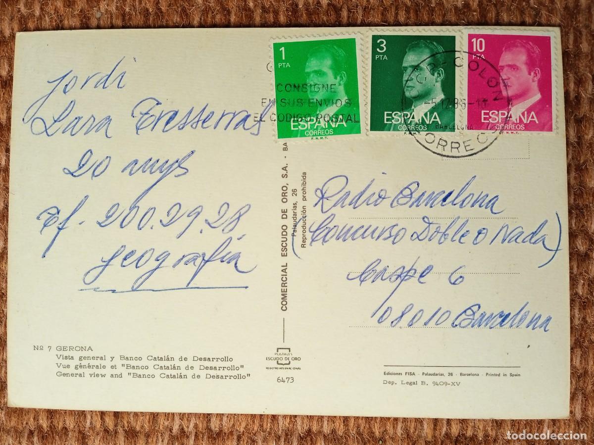 Postales: GERONA - BANCO CATALAN DE DESARROLLO - Foto 2