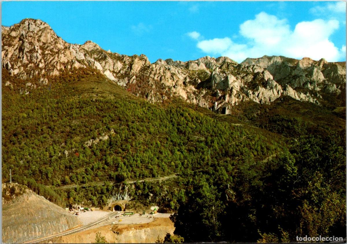 Postales: Alt Bergad&agrave; - T&uacute;nel del Cad&iacute; - Foto Luigi n&ordm; 206 - 149x104mm