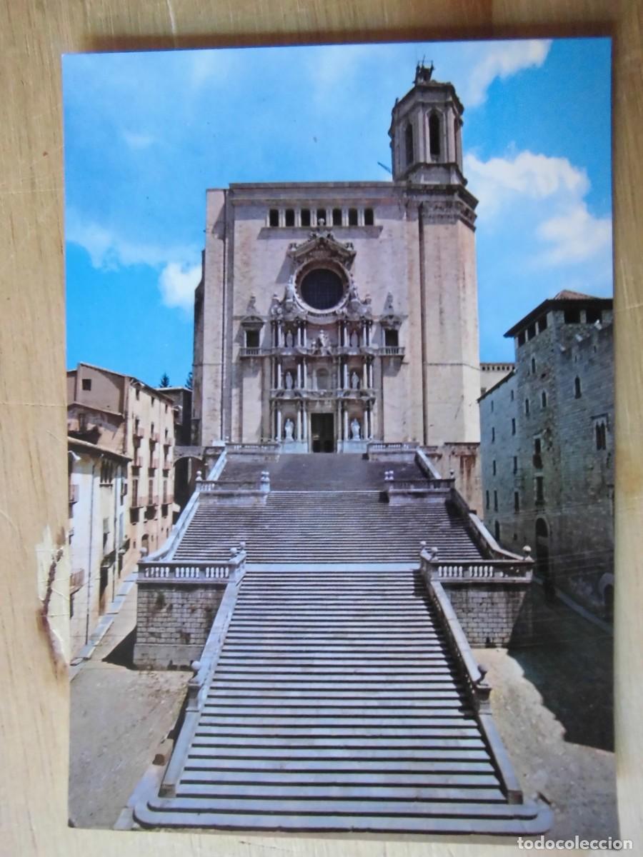 Postales: POSTAL GERONA LA CATEDRAL - Foto 1