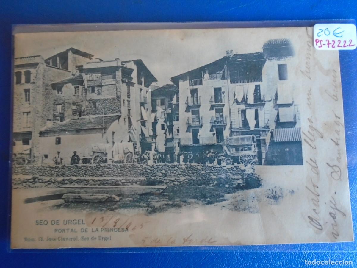 Postales: (PS-72222)POSTAL DE SEO DE URGEL-PORTAL DE LA PRINCESA.JOSE CLAVEROL N&ordm;13