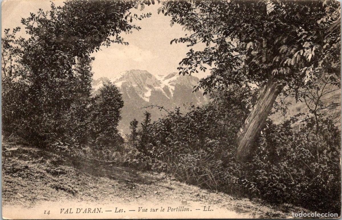 Postkarten: Val d'Ar&agrave;n - Les - Vue sur le Portillon - Ed. LL. n&ordm; 14 - 139x89mm