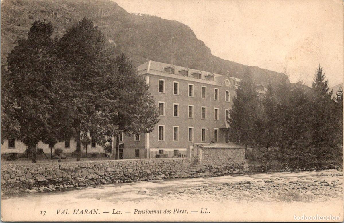 Postkarten: Val d'Ar&agrave;n - Les - Pensionnat des P&egrave;res - Ed. LL. n&ordm; 17 - 139x89mm
