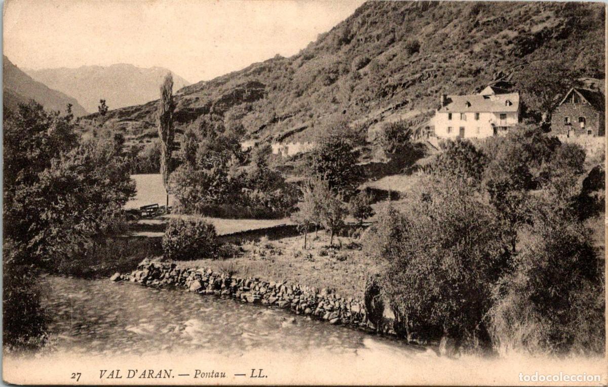 Postkarten: Val d'Ar&agrave;n - Pontau - Ed. LL. n&ordm; 27 - 139x89mm