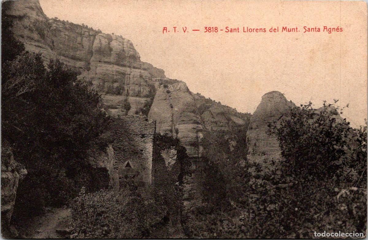 Postcards: A. T. V. - 3818 - Sant Llorens del Munt - Santa Agn&eacute;s - 140x90mm