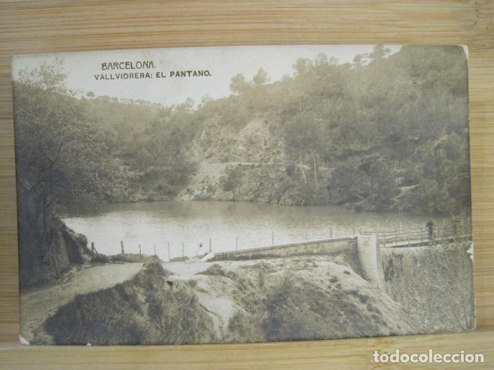 Postales: BARCELONA-VALLVIDRERA-EL PANTANO-FOTOGRAFICA-POSTAL ANTIGUA-(100.627)