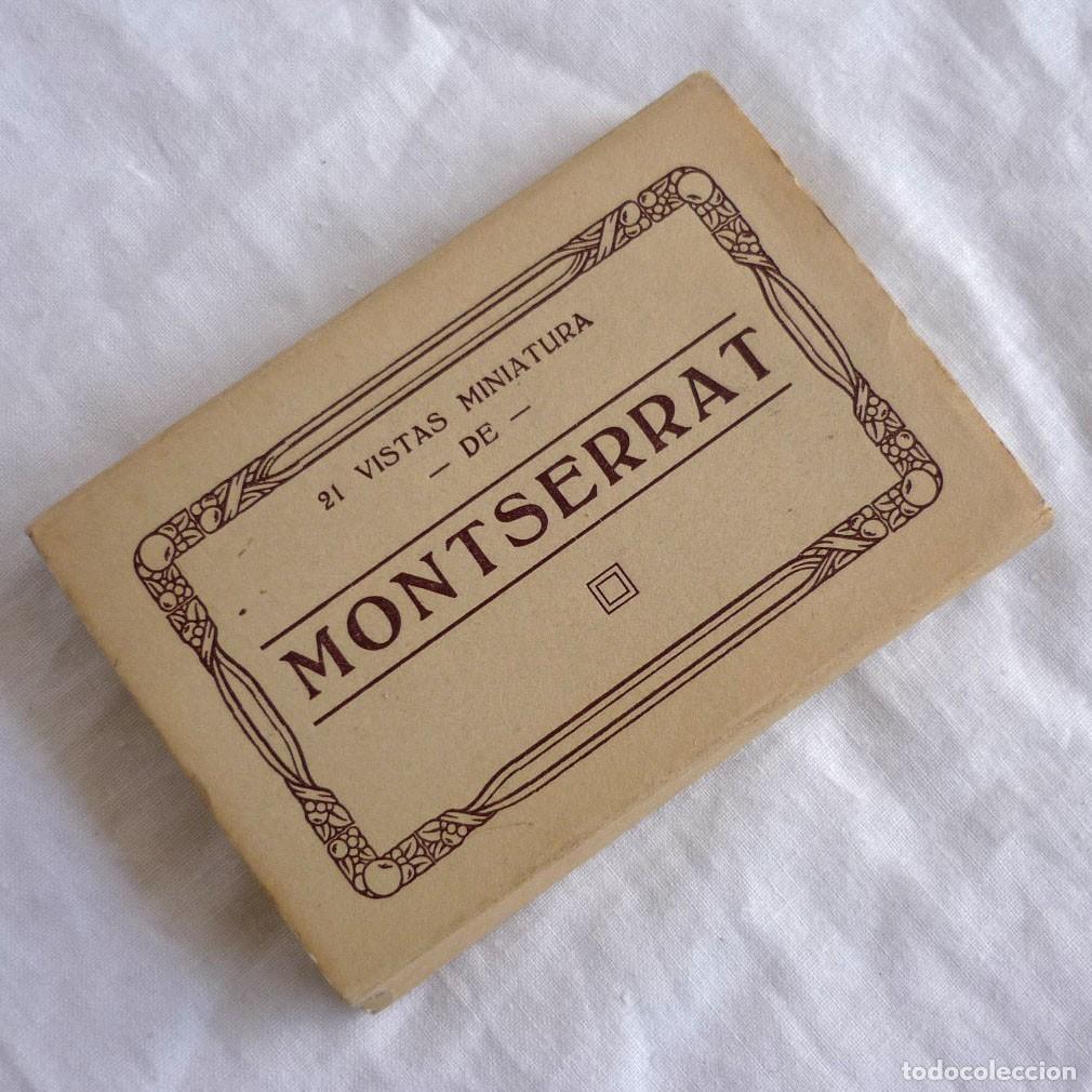 Postales: Librillo acorde&oacute;n 21 vistas en miniatura de Montserrat