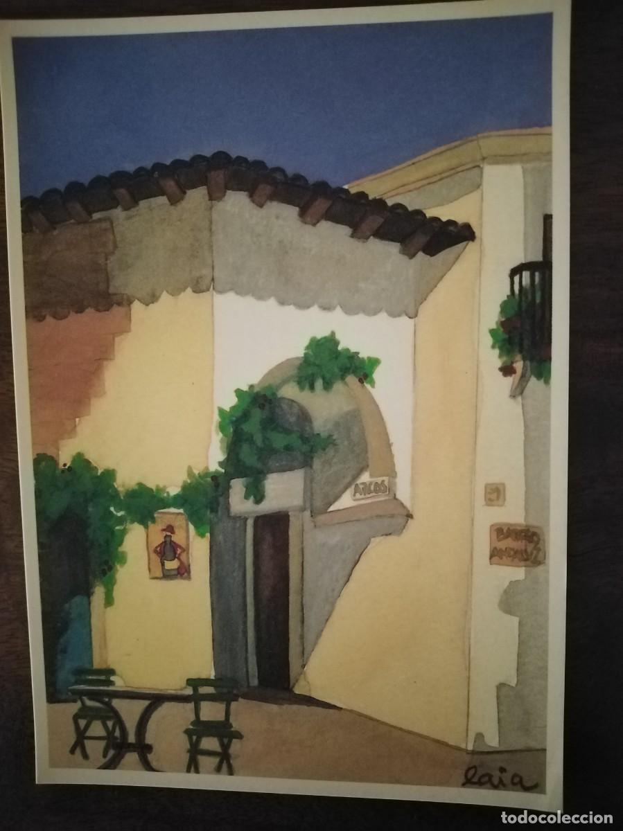 Postales: Postal poble Espanyol. Barcelona. - Foto 1