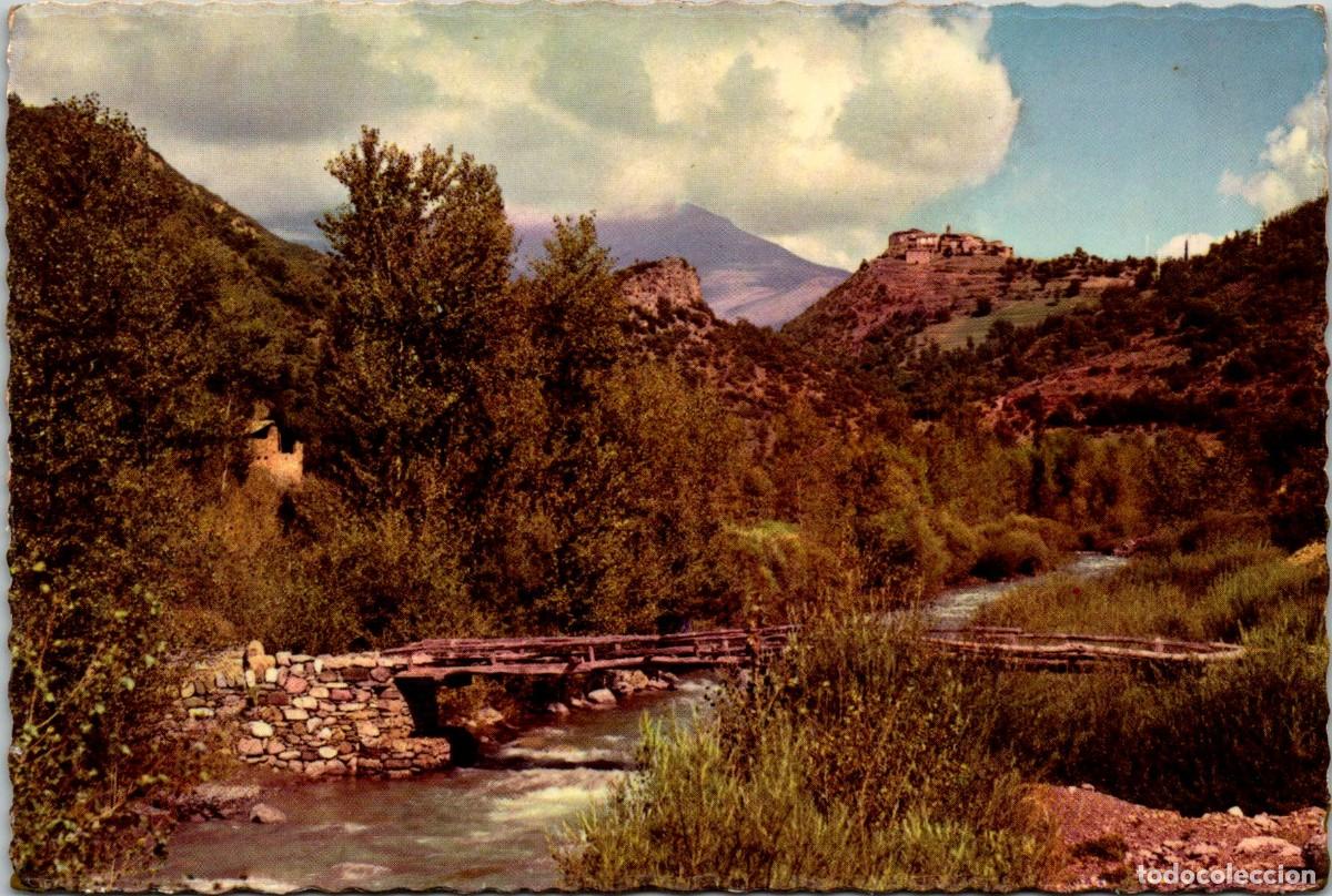 Postales: El Pallars - Brenuy y R&iacute;o Flamisell - Garc&iacute;a Garrabella n&ordm; 5038 - 150x100mm
