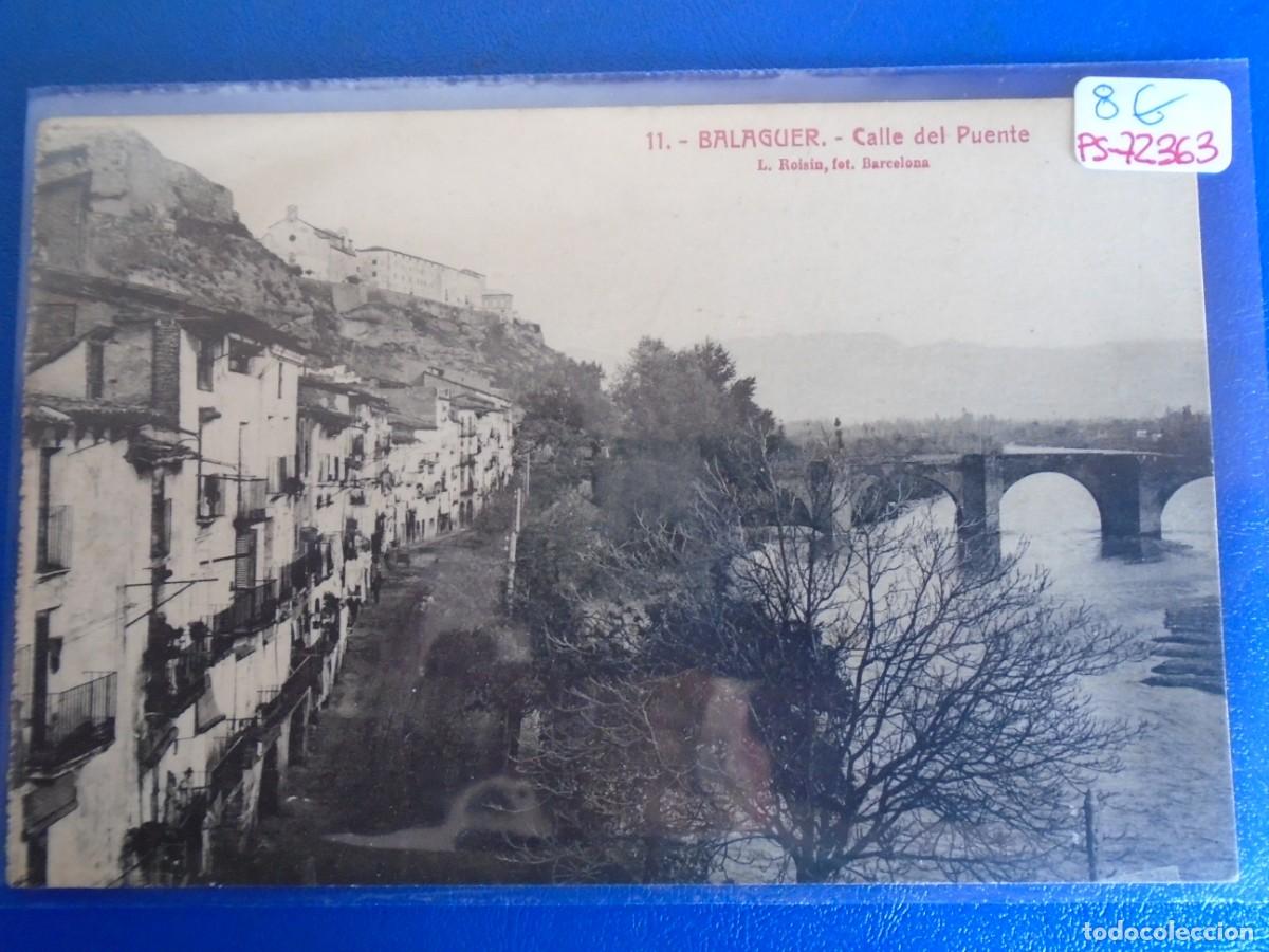 Postales: (PS-72363)POSTAL DE BALAGUER-CALLE DEL PUENTE.L.ROISIN