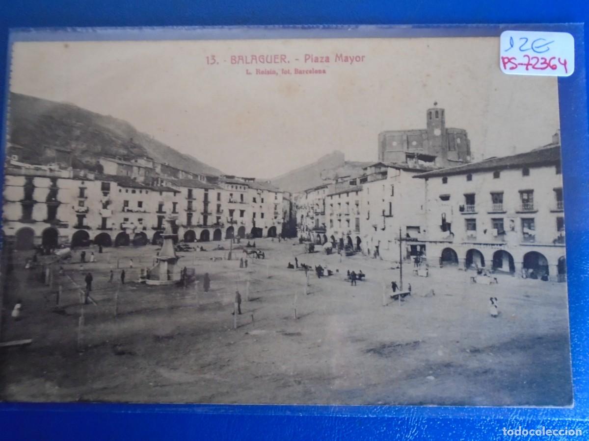 Postales: (PS-72364)POSTAL DE BALAGUER-PLAZA MAYOR.L.ROISIN