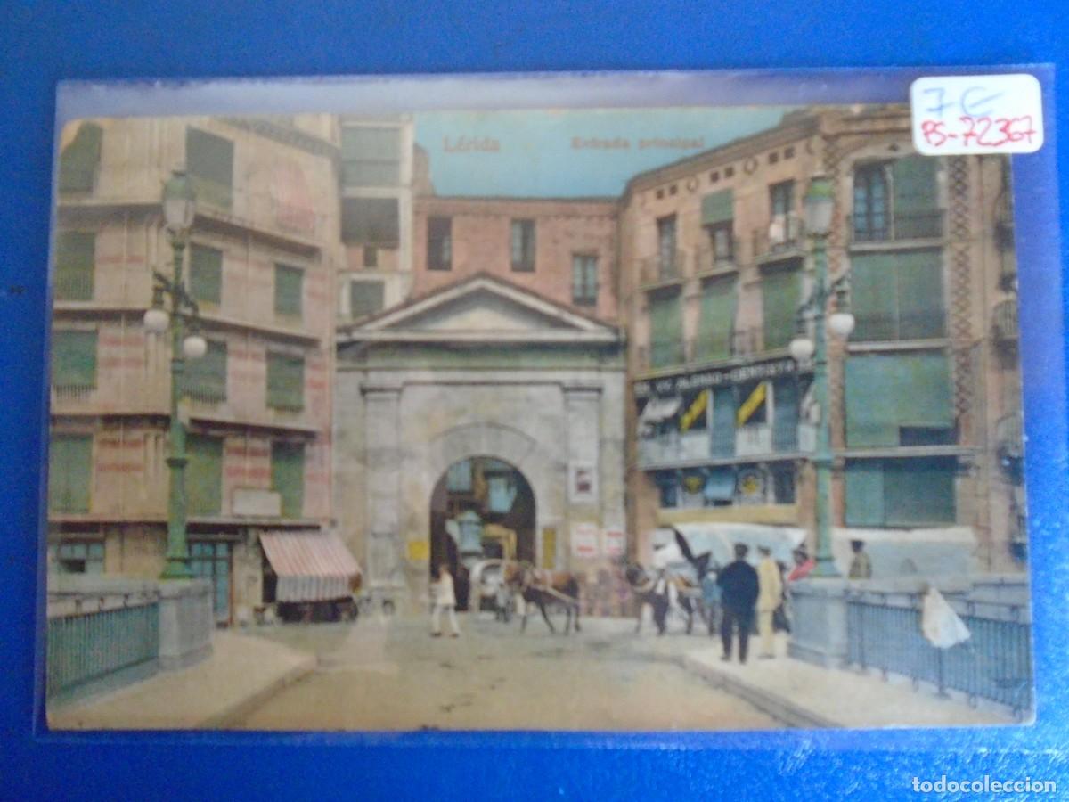 Postales: (PS-72367)POSTAL DE LERIDA-ENTRADA PRINCIPAL