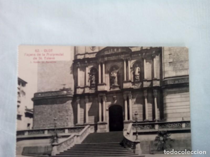 Postales: OLOT, POSTAL ANTIGUA , BLANCO Y NEGRO , - Foto 2