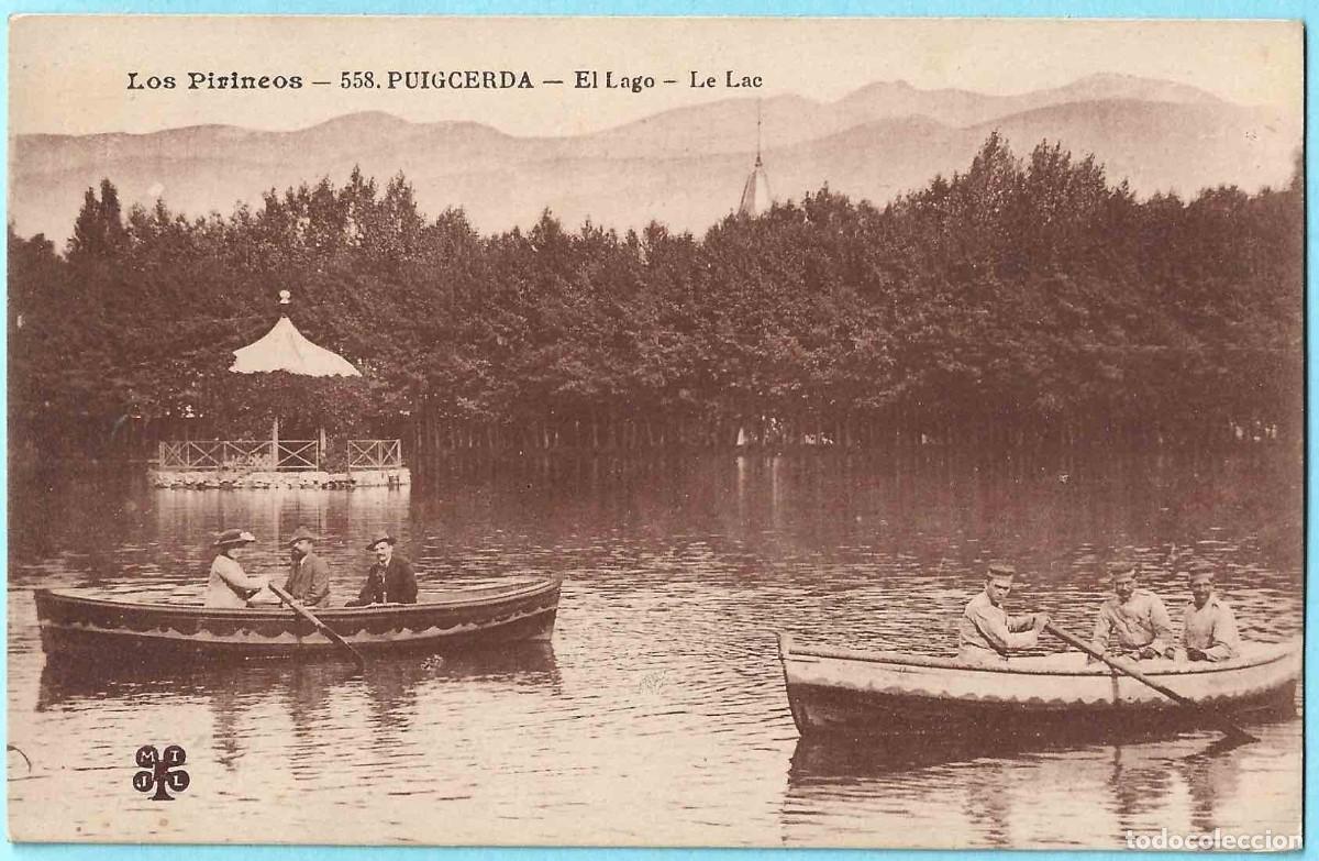 Postales: LOS PIRINEOS - 558. PUIGCERDA - EL LAGO. MTJL