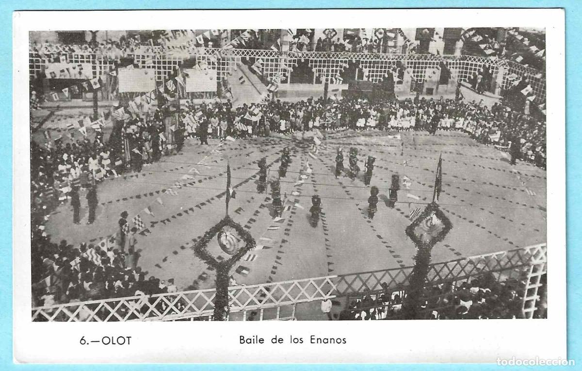 Postales: 6.- OLOT. BAILE DE LOS ENANOS. SIN DATOS DEL EDITOR - Foto 1