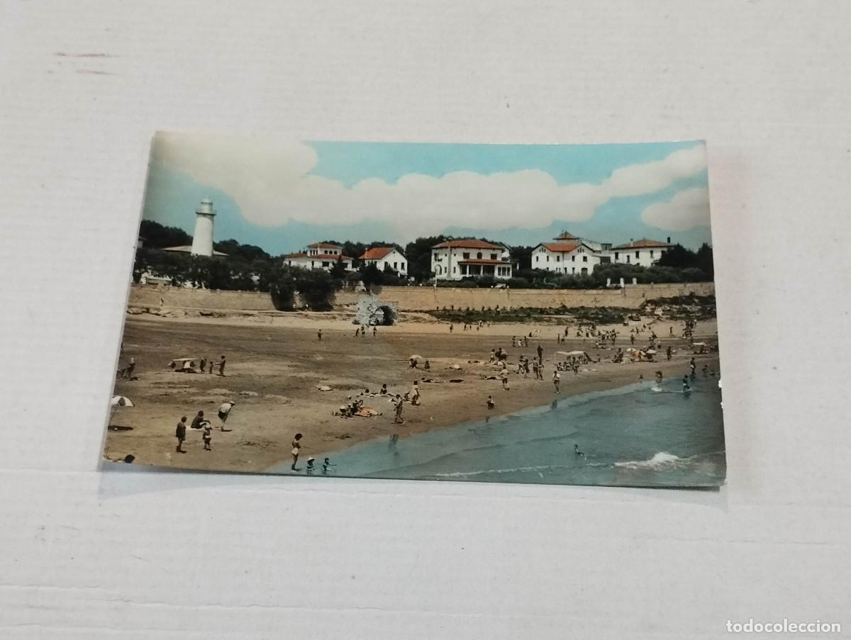 Postales: GARRAF - POSTAL VILLANUEVA Y GELTR&Uacute; - FARO SAN SEBASTI&Aacute;N Y RESIDENCIA HNOS. NOYA