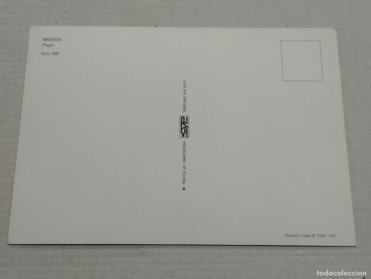 Postales: MARESME - POSTAL MASNOU - PLAYA - Foto 2