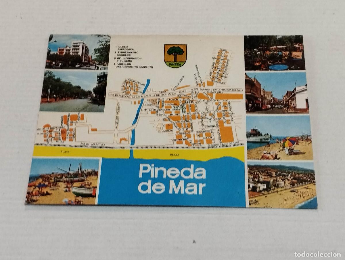Postales: MARESME - POSTAL PINEDA DE MAR - PLANO - Foto 1