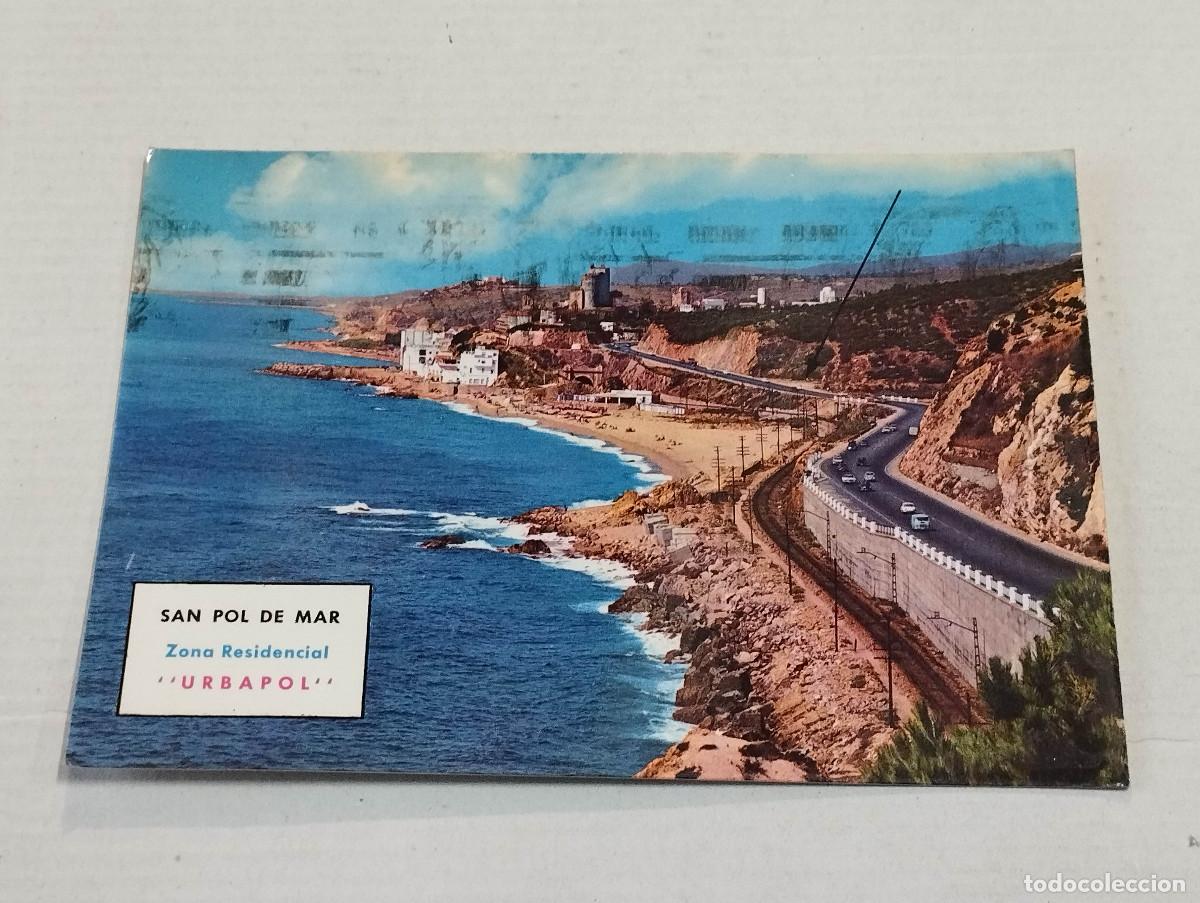 Postales: MARESME - POSTAL SAN POL DE MAR - ZONA RESIDENCIAL URBAPOL