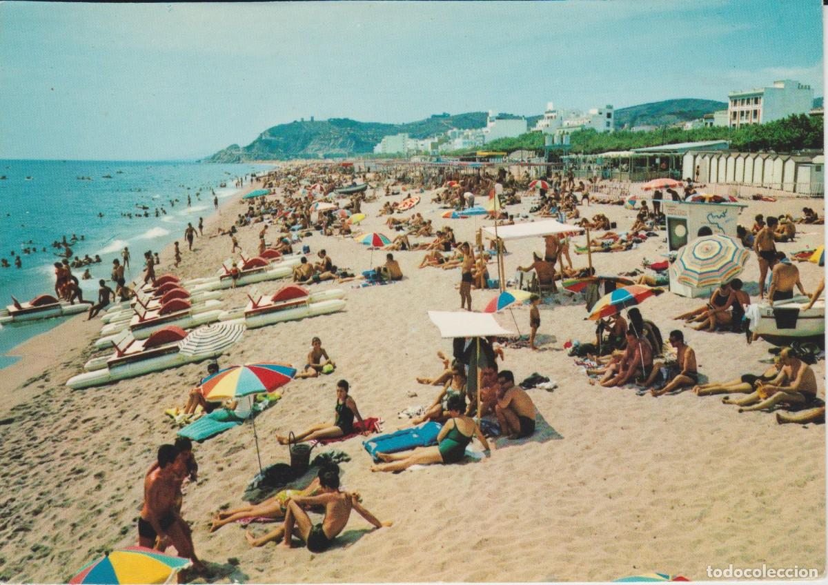 Postales: (688) CALELLA DE LA COSTA . PLAYA. ... SIN CIRCULAR - Foto 1
