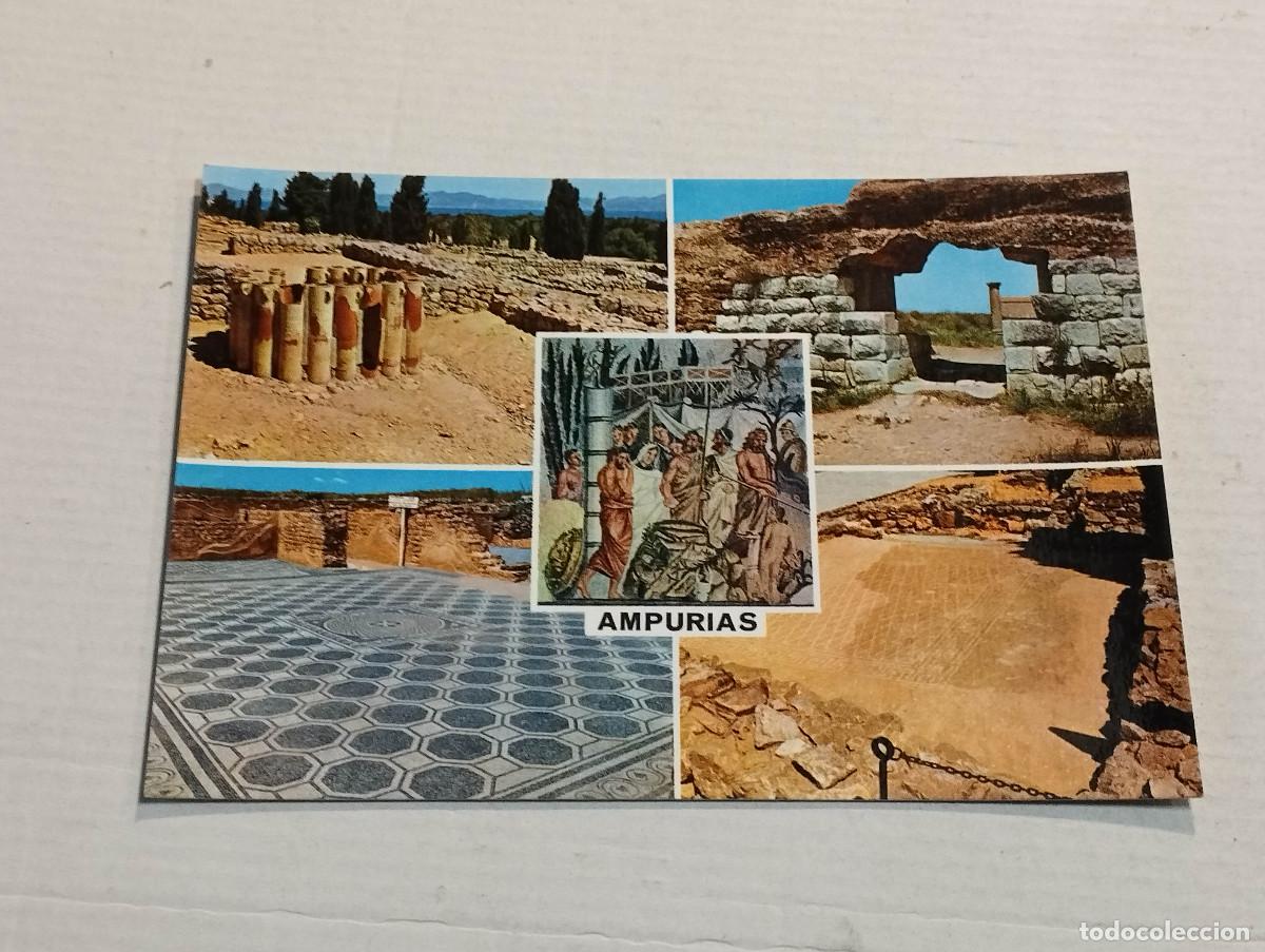 Postales: ALT EMPORD&Agrave; - POSTAL AMPURIAS - VARIOS ASPECTOS