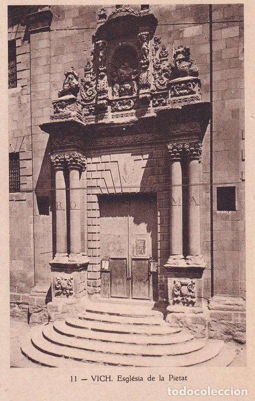 Postales: VIC - IGLESIA DE LA PIEDAD - Foto 1