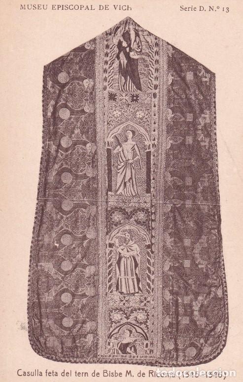 Postales: VIC - MUSEO EPISCOPAL. CASULLA - Foto 1