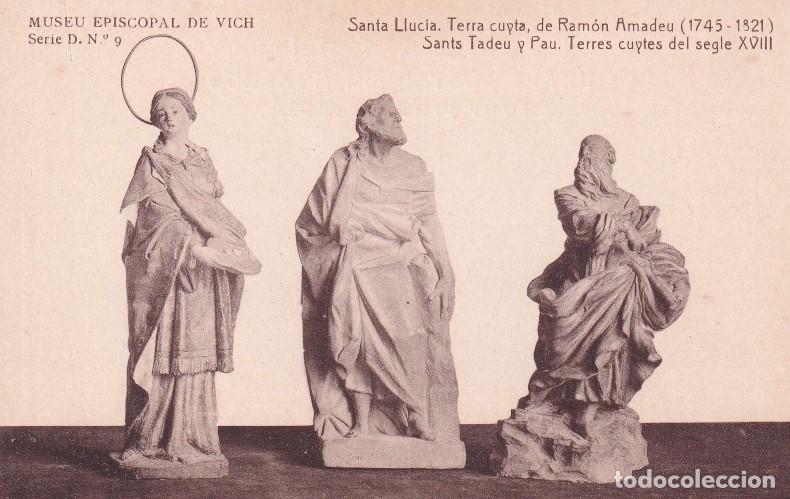 Postales: VIC - MUSEO EPISCOPAL. ESCULTURAS - Foto 1