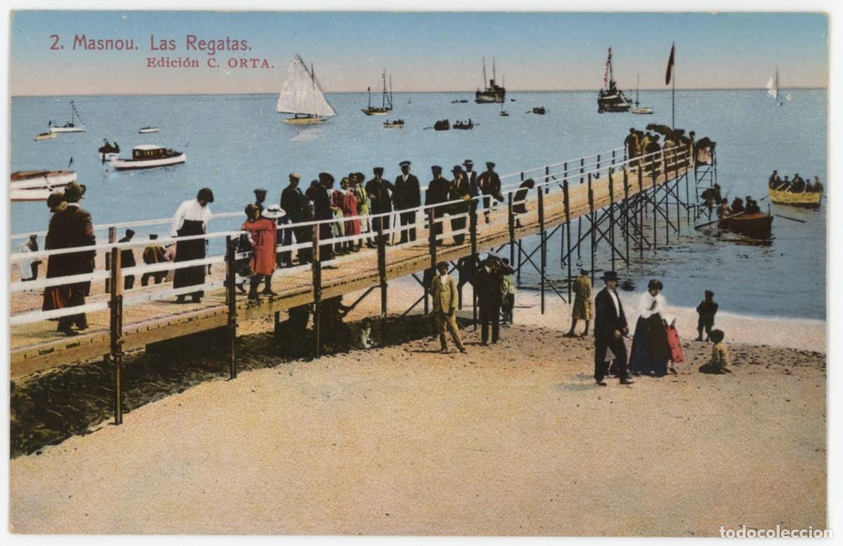 Postkarten: a08403 masnou las regatas orta n&ordm;2 animada sc