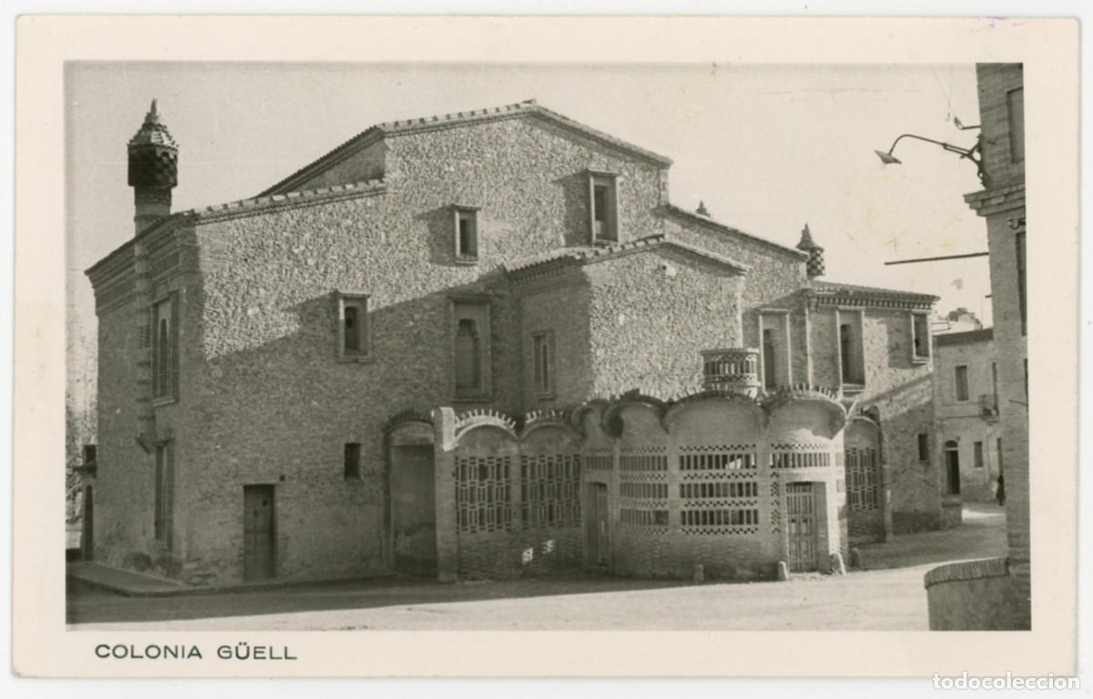 Cartoline: a08417 santa coloma de cervello colonia guell escrita fotografica