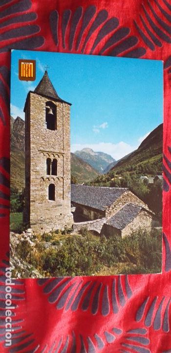 Postales: PIRINEO CATALAN-V49B-VALLE DE BOHI-LLEIDA-IGLESIA ROMANICA DE SAN JUAN DE BOI