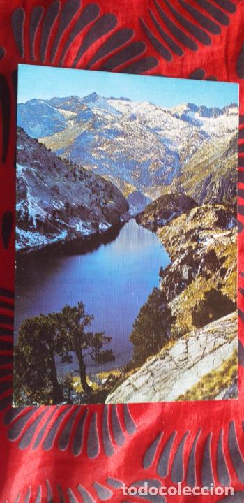 Postales: PIRINEO CATALAN-V49B-VALLE DE BOHI-ESTANY NEGRE AL FONDO COMOLO FORMO ALT,3032