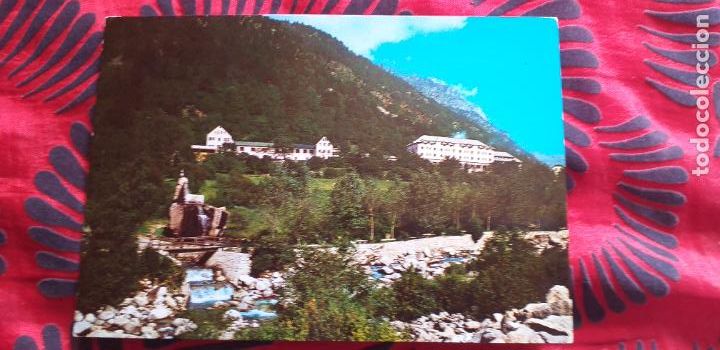 Postales: PIRINEO CATALAN-V49B-BALNEARIO DE CALDAS DE BOHI-HOTEL MANANTIAL Y BA&Ntilde;OS