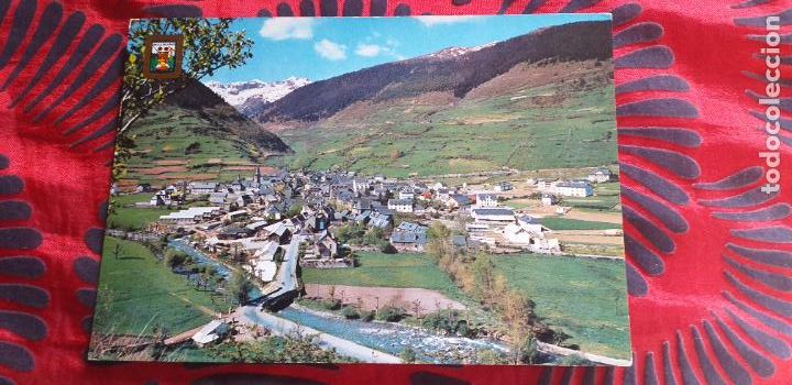 Postales: PIRINEO CATALAN-V49B-LLEIDA-VALLE DE ARAN-VIELLA-VISTA GENERAL.