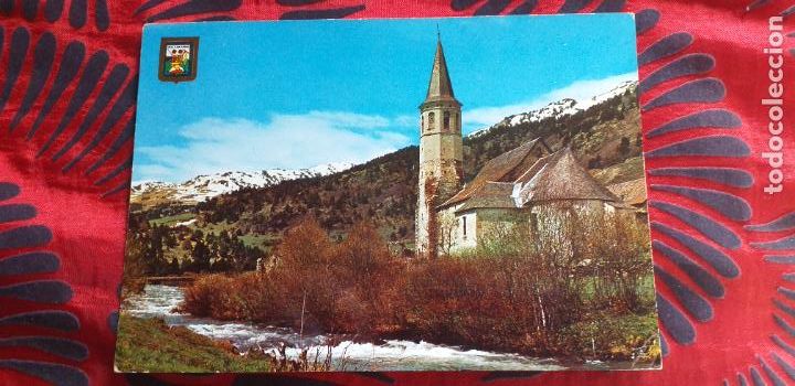 Postales: PIRINEO CATALAN-V49B-LLEIDA-VALLE DE ARAN-SANTUARIO DE NTRA SRA DE MONTGARRI