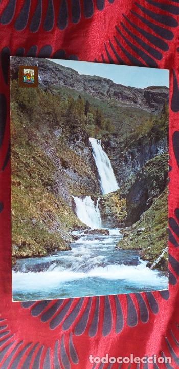 Postales: PIRINEO CATALAN-V49B-LLEIDA-VALLE DE ARAN-RIO BARRADOS,CASCADA